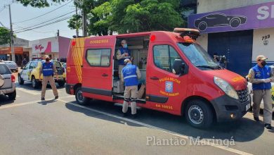 Fotos de Homem é executado a tiros dentro de oficina de pintura veicular, em Maringá