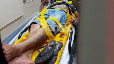 Fotos de Homem é ferido com golpes de facão durante briga em Sarandi