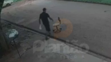 Fotos de Homem é flagrado por câmeras de segurança furtando coelho em Maringá