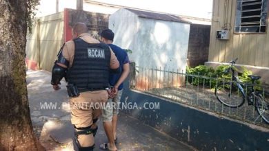 Fotos de Homem é preso suspeito de esfaquear rapaz durante briga em Maringá