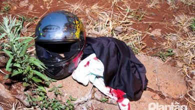 Fotos de Homem fica ferido após ser agredido com pauladas e golpes de facão Maringá