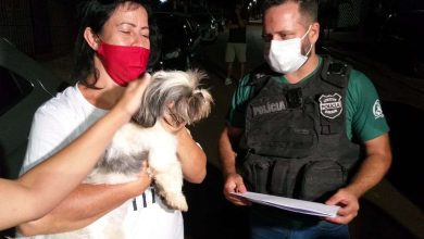 Fotos de Homem é flagrado agredindo cachorro em Sarandí