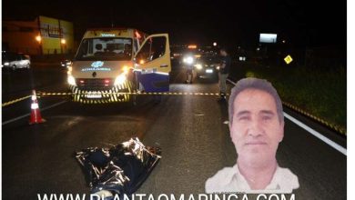 Fotos de Homem morre após ser atropelado por caminhonete na BR-376, em Sarandi