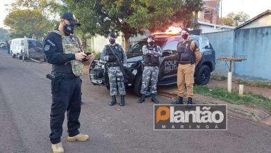 Fotos de Homem morre em confronto com a Polícia durante operação contra organização envolvida com tráfico de drogas em Maringá
