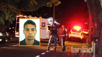 Fotos de Homem que abandonou filho de 5 anos para fugir da PM, morre em confronto com a rone, em Maringá