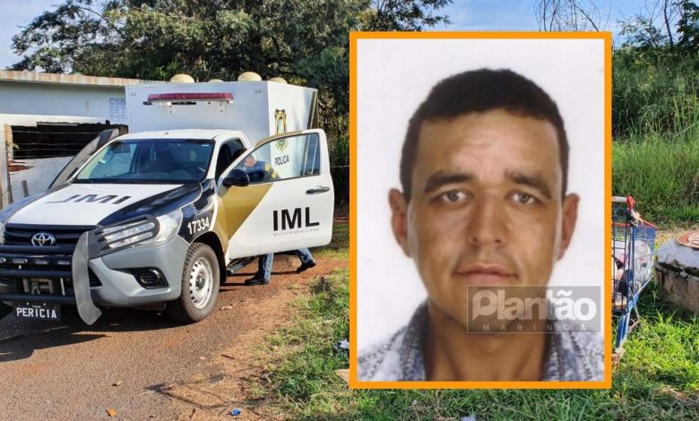 Fotos de Homem que foi assassinado e encontrado dentro de córrego, em Maringá é identificado
