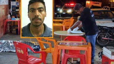 Fotos de Homem suspeito de furto morre ao cortar perna em balcão de vidro em Maringá