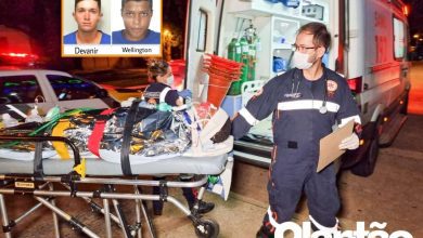 Fotos de Homens são baleados em Mandaguaçu e buscam ajuda em presidente castelo branco