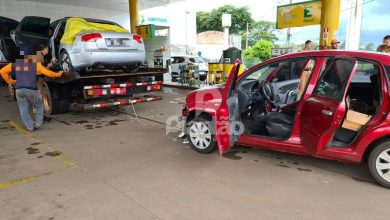 Fotos de Homens são presos após invadir oficina e usar serviço de guincho roubar carro em Maringá