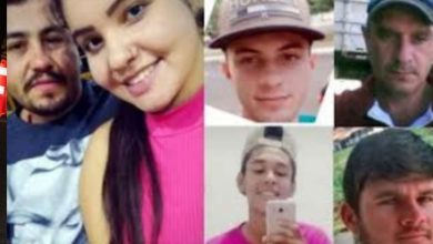 Fotos de Identificadas oficialmente as seis vítima fatais do acidente na PR-323, em Umuarama