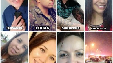 Fotos de IML identifica as 8 vítimas que morreram na tragédia registrada ontem a noite na BR-277