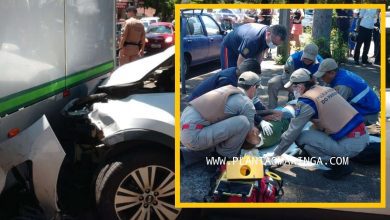 Fotos de Jovem com carro roubado é baleado durante perseguição e troca de tiros com a Polícia Militar em Maringá