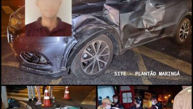 Fotos de Jovem de 22 anos é intubado após grave acidente no centro de Maringá
