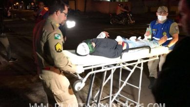 Fotos de Jovem é baleado enquanto andava de moto em Maringá