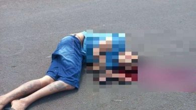Fotos de Jovem é executado a tiros no final da manhã desta terça-feira