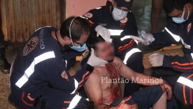 Fotos de Jovem é ferido com golpe de facão durante briga entre vizinhos em Sarandi