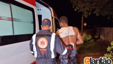 Fotos de Jovem leva três facadas nas costas durante discussão com amigo em Maringá