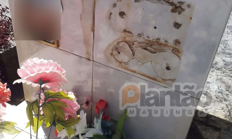 Fotos de Ladrões invadem cemitério municipal de Maringá para roubar peças de cobre