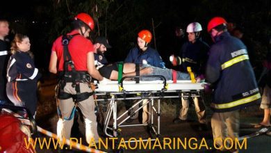 Fotos de Mais um milagre no contorno sul de Maringá - homem sobrevive após veículo cair em ribanceira!!!