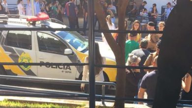 Fotos de Mensagem em grupo de WhatsApp leva pânico a estudantes da faculdade uningá em Maringá