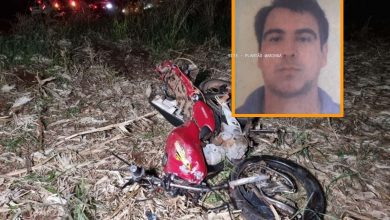 Fotos de Meses após perder a esposa, motociclista morre após carro invadir pista contrária em Marialva