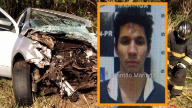 Fotos de Morador de Maringá com carro carregado de maconha morre em acidente entre Nova Esperança e Paranacity