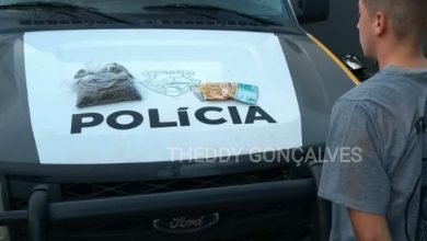 Fotos de Motociclista com maconha é preso após atropelar policial durante blitz em Sarandi