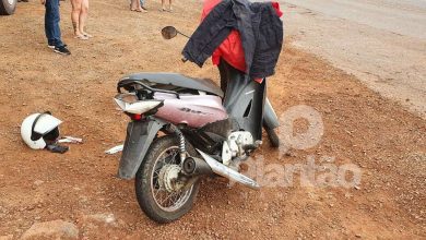 Fotos de Motociclista é socorrido de helicóptero após ser arrastado por carro por mais de 30 metros, em Marialva