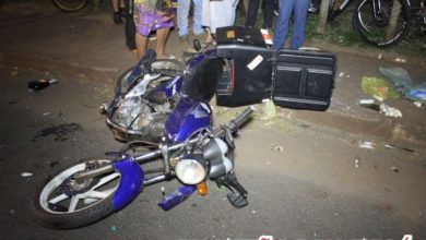 Fotos de Motociclista fica ferido após bater de frente com carro em Sarandi