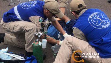 Fotos de Motociclista morre após acidente com caminhão em cruzamento de Maringá