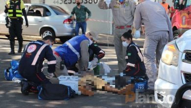 Fotos de Motociclista morre após batida contra carro em Maringá