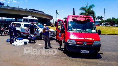 Fotos de Motociclista morre após envolver-se em acidente de trânsito com caminhão em Maringá