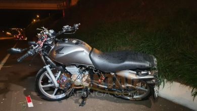 Fotos de Motociclista morre após grave acidente no contorno norte em Maringá