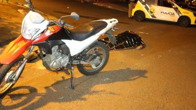 Fotos de Motociclista morre após queda de moto em Maringá, capacete e carteira da vítima podem ter sido roubados