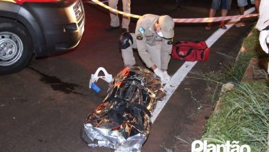Fotos de Motociclista morre e amigo é socorrido em estado gravíssimo após queda de moto em Maringá
