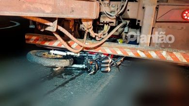 Fotos de Motociclista morre e garupa sofre ferimentos graves após grave acidente com carreta entre Marialva e Sarandi