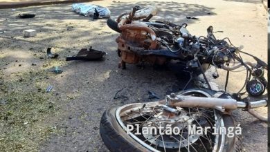 Fotos de Motociclista morre em acidente de trânsito em Maringá