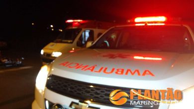 Fotos de Motociclista provoca acidente e foge do local, deixando passageira ferida em Maringá