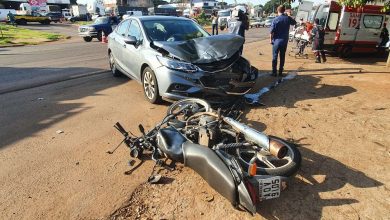Fotos de Motorista avança preferencial e causa grave acidente em Maringá