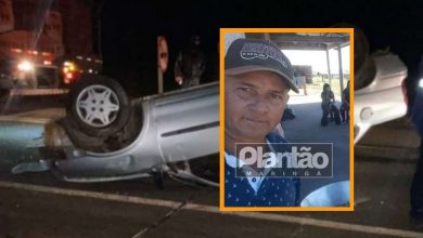 Fotos de Motorista de 50 anos morre após grave acidente de trânsito na região de Maringá