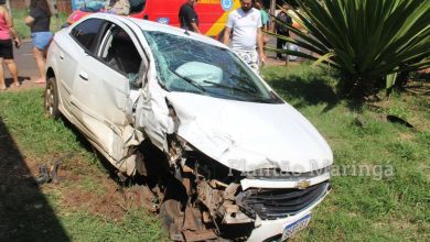 Fotos de Motorista de carro fica ferido após colidir com trem em Sarandi