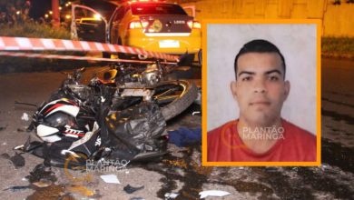 Fotos de Motorista foge após atropelar e matar motociclista em Maringá