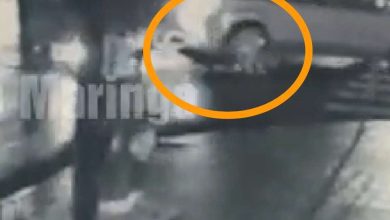 Fotos de Motorista passa com carro por cima de motoboy e foge sem prestar socorro, em Maringá