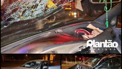 Fotos de Motorista sofre ferimentos graves após colisão frontal na marginal do contorno norte em Maringá