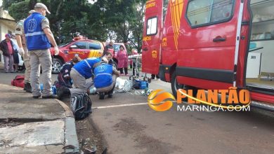 Fotos de Mulher de 50 anos morre depois de cair de bicicleta em Maringá