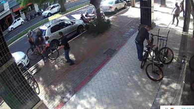 Fotos de Na hora de furtar bicicletas ladrão é abandonado por comparsa e acaba levando a pior em Maringá