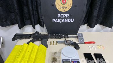 Fotos de Operação da Polícia Civil apreende armas e drogas na manhã desta sexta-feira