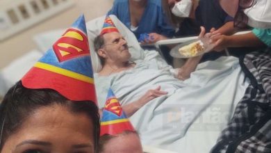 Fotos de Paciente internado com complicações da COVID-19 ganha festa de aniversário em hospital de Maringá