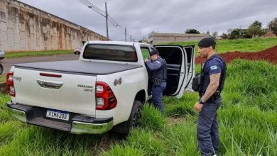 Fotos de Perseguição termina em acidente e troca de tiros entre criminoso e agentes da Guarda Civil Municipal de Sarandi