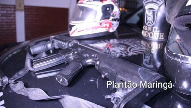 Fotos de Polícia apreende fuzil e moto usado em roubos em Maringá